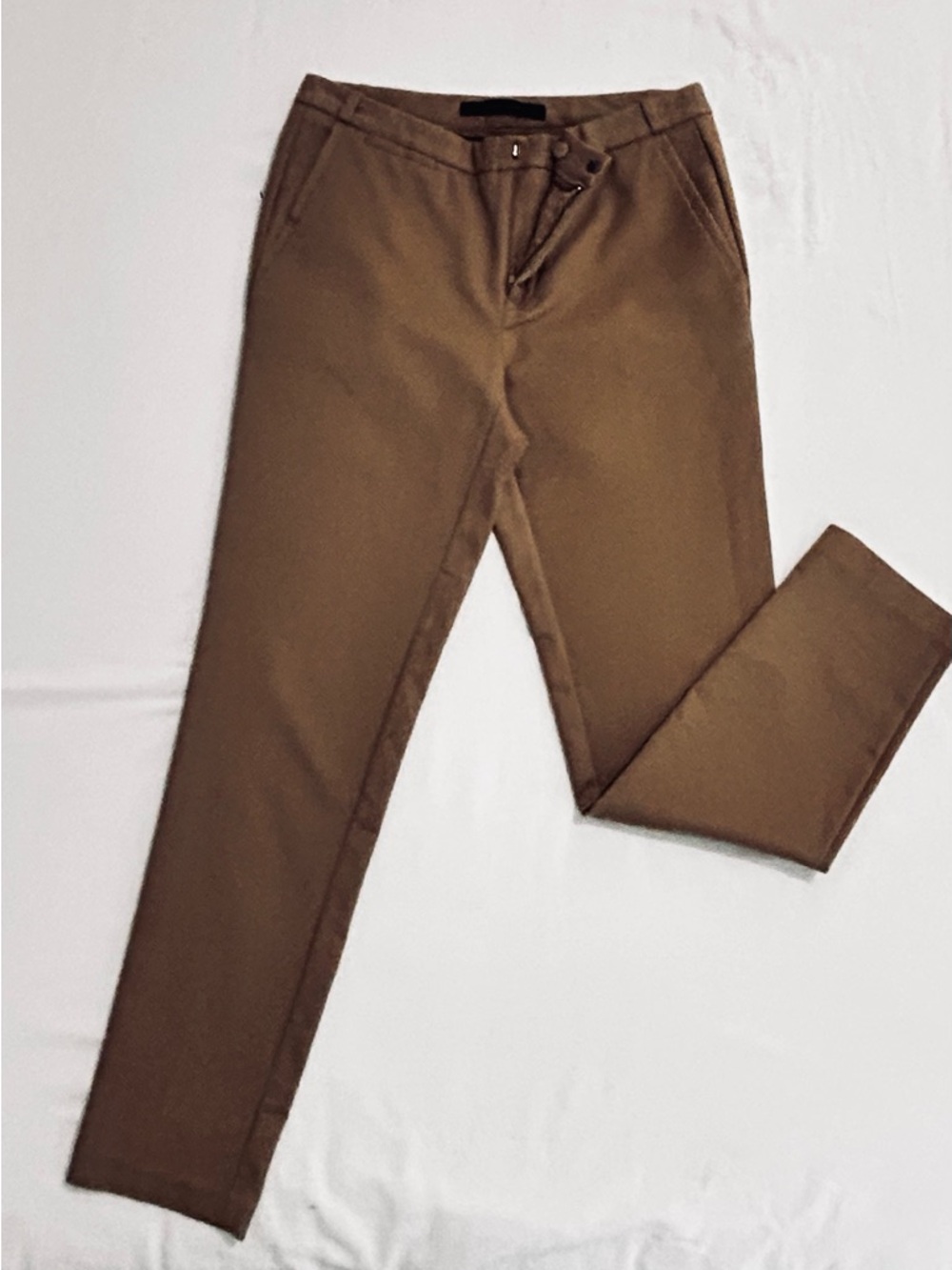 Zara woman’s Tan Chinos - Slim Tailored Style